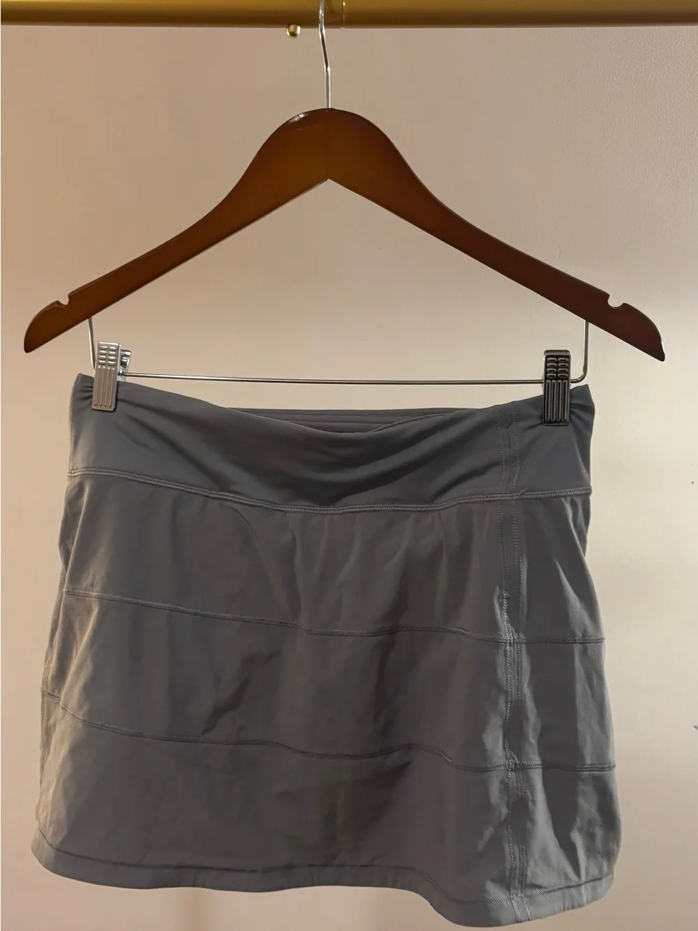 lululemon athletica Gray Athletic Skort